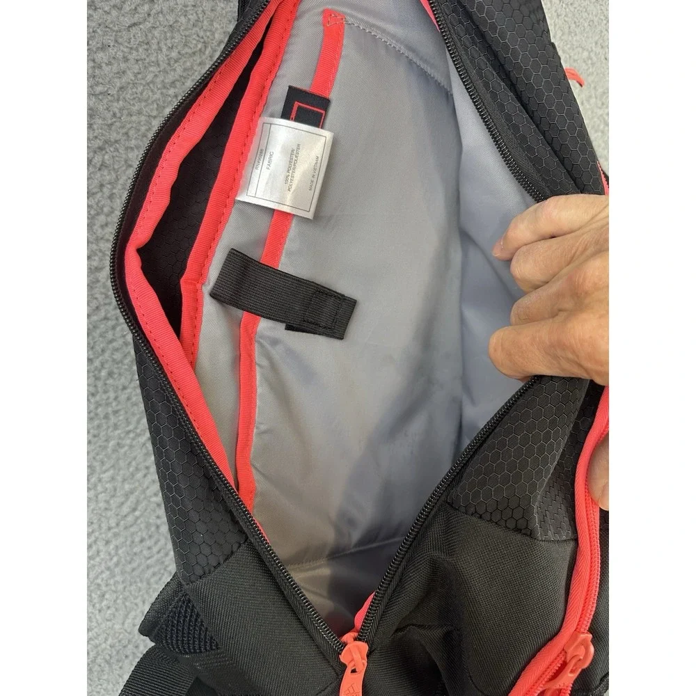 Adidas Rydell Sling Backpack LoadSpring Crossbody One Shoulder Bag Black Pink